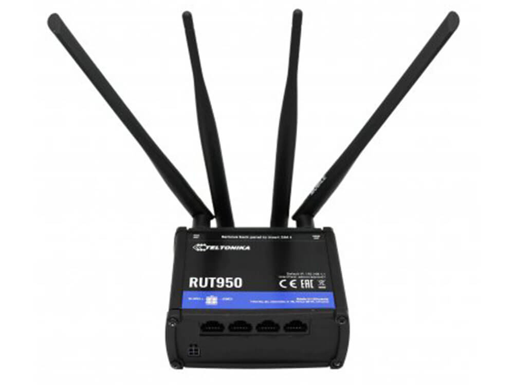 Teltonika RUT950 LTE 4G Dual SIM Cellular M2M/IoT Router