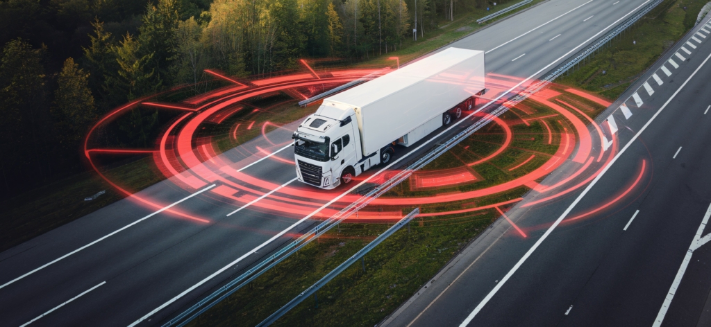 Telematics image, trucking