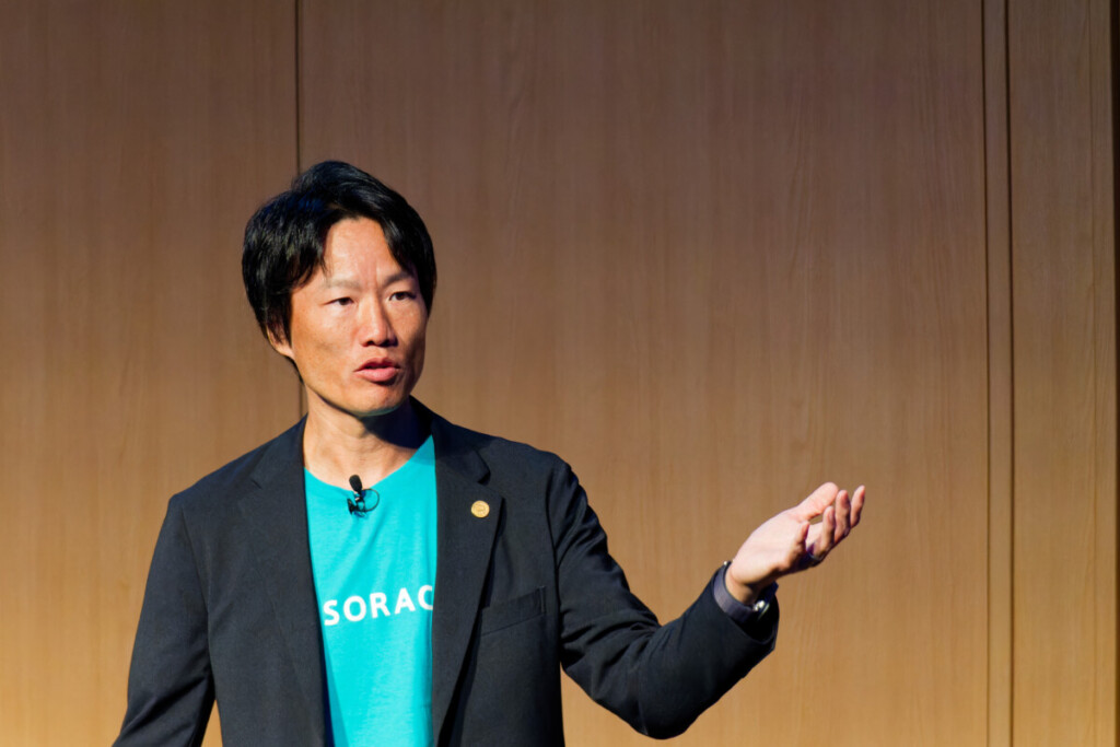 Ken Tamagawa, Soracom Discovery 2024, image by Kotaro Iochi