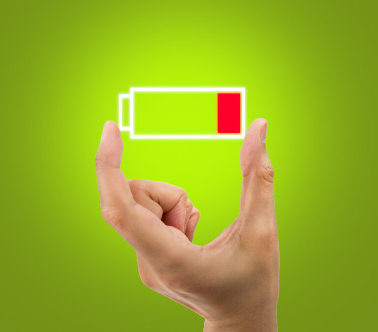 Battery Icon, Green, Sustainability, Image by Adobe Stock