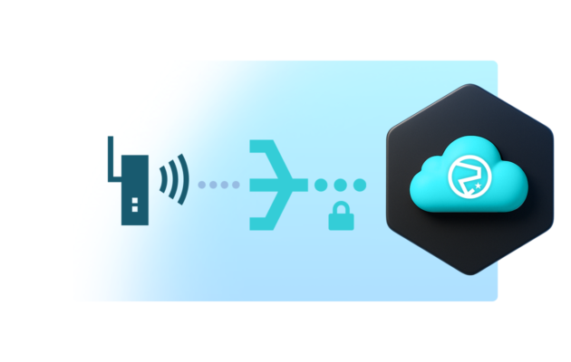 Image of data being routed to select endpoints