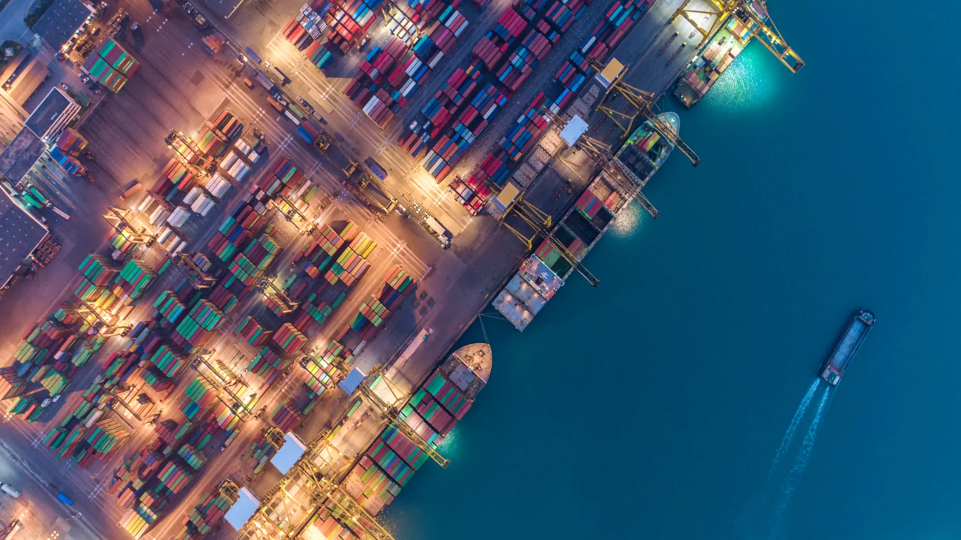 Shipping yard