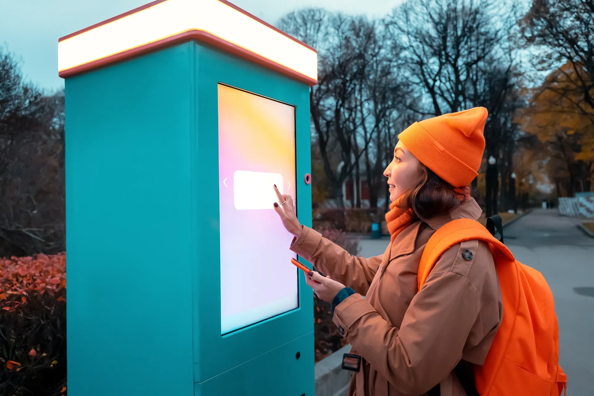 connected kiosk
