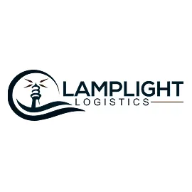 Lamplight Logistics logo (Black)