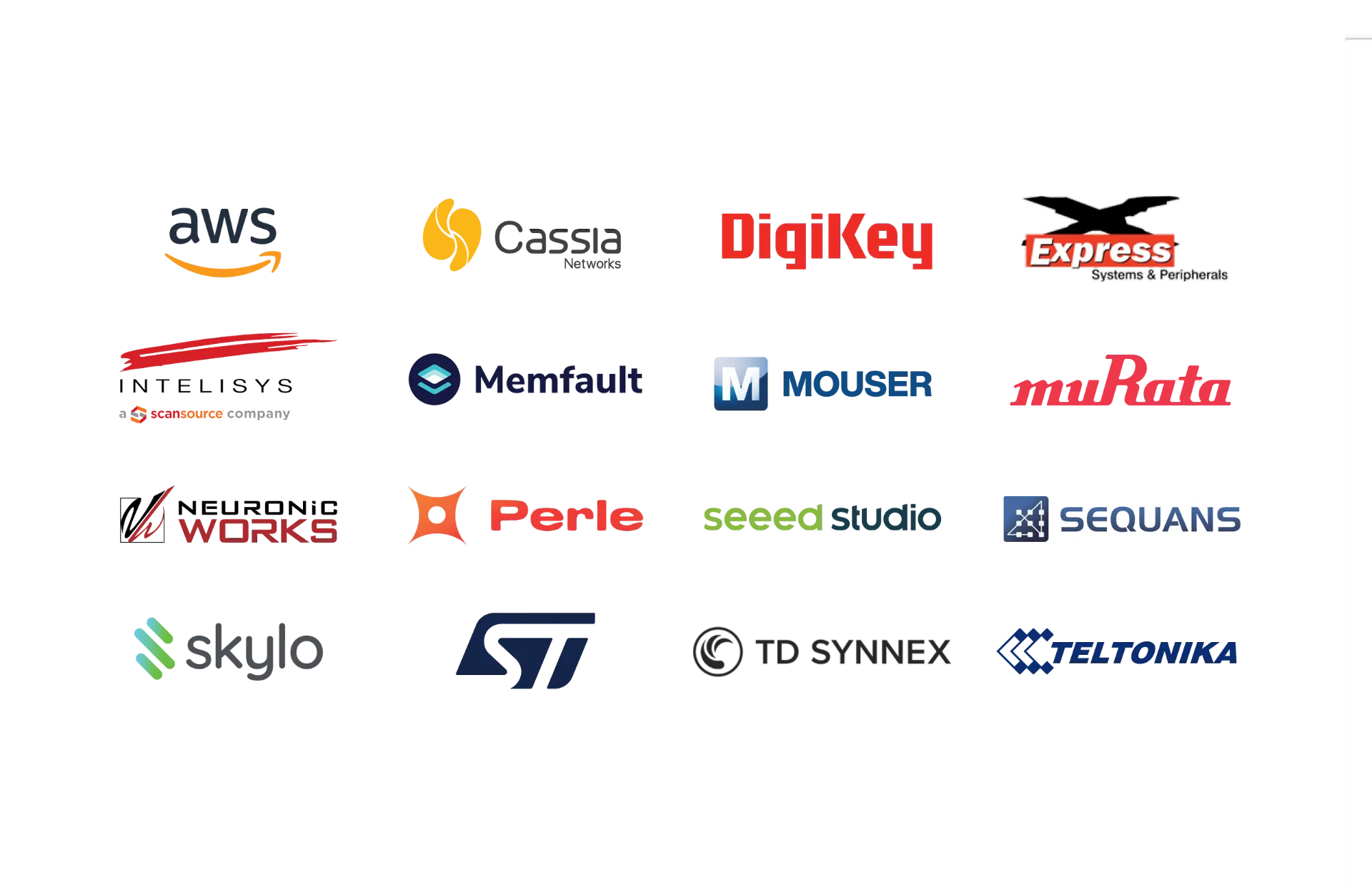 Soracom Partner logos