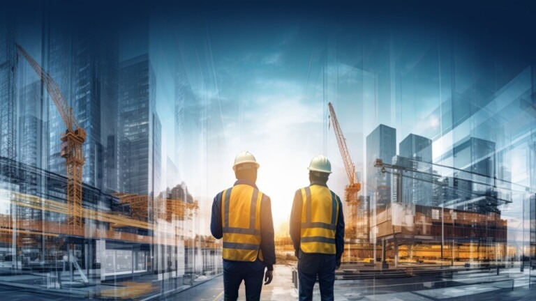 connected construction site